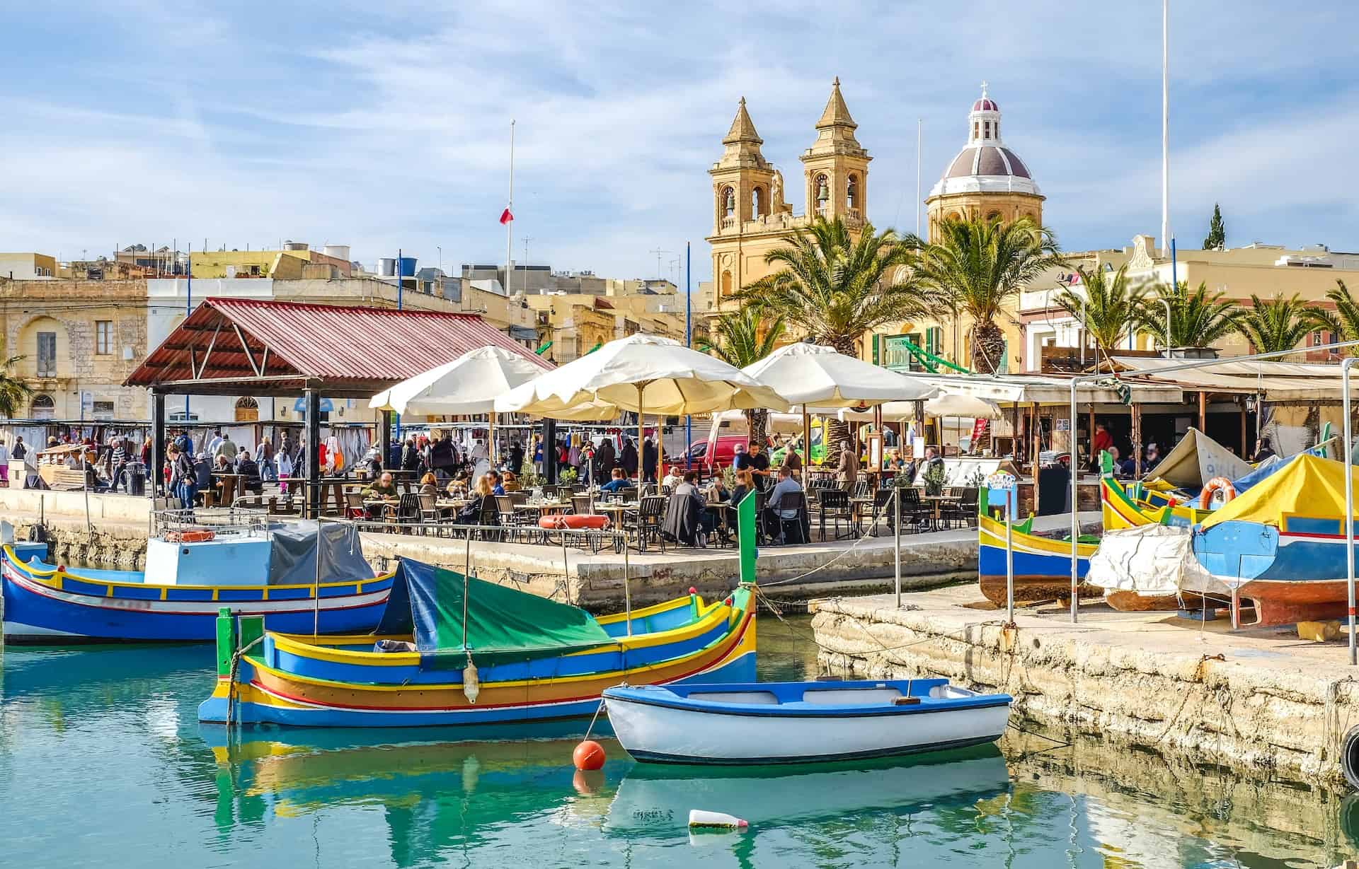 Hal yang dapat dilakukan di Malta - Pasar Marsaxlokk