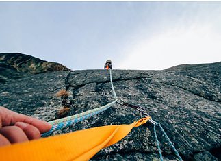 Rock climbing