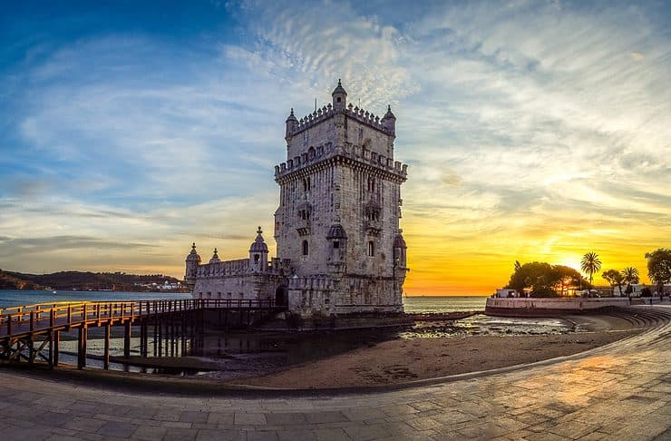 How to Buy Tickets to the Tower of Belém in Lisbon Sunset at the Belem Tower in Lisbon, Portugal