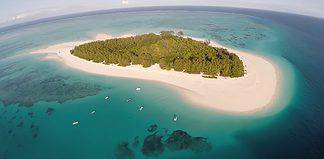 A Visit to Magical Mnemba Island: Discovering Paradise in Zanzibar Bird's View of Mnemba Island