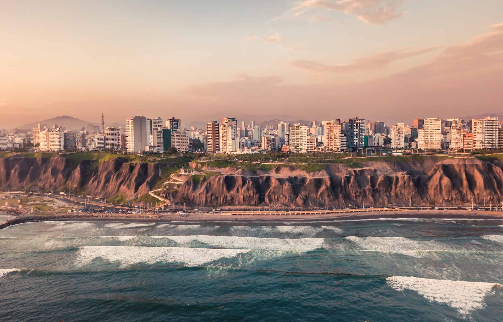 Reasons to Visit Peru Panorama of Miraflores Coast
