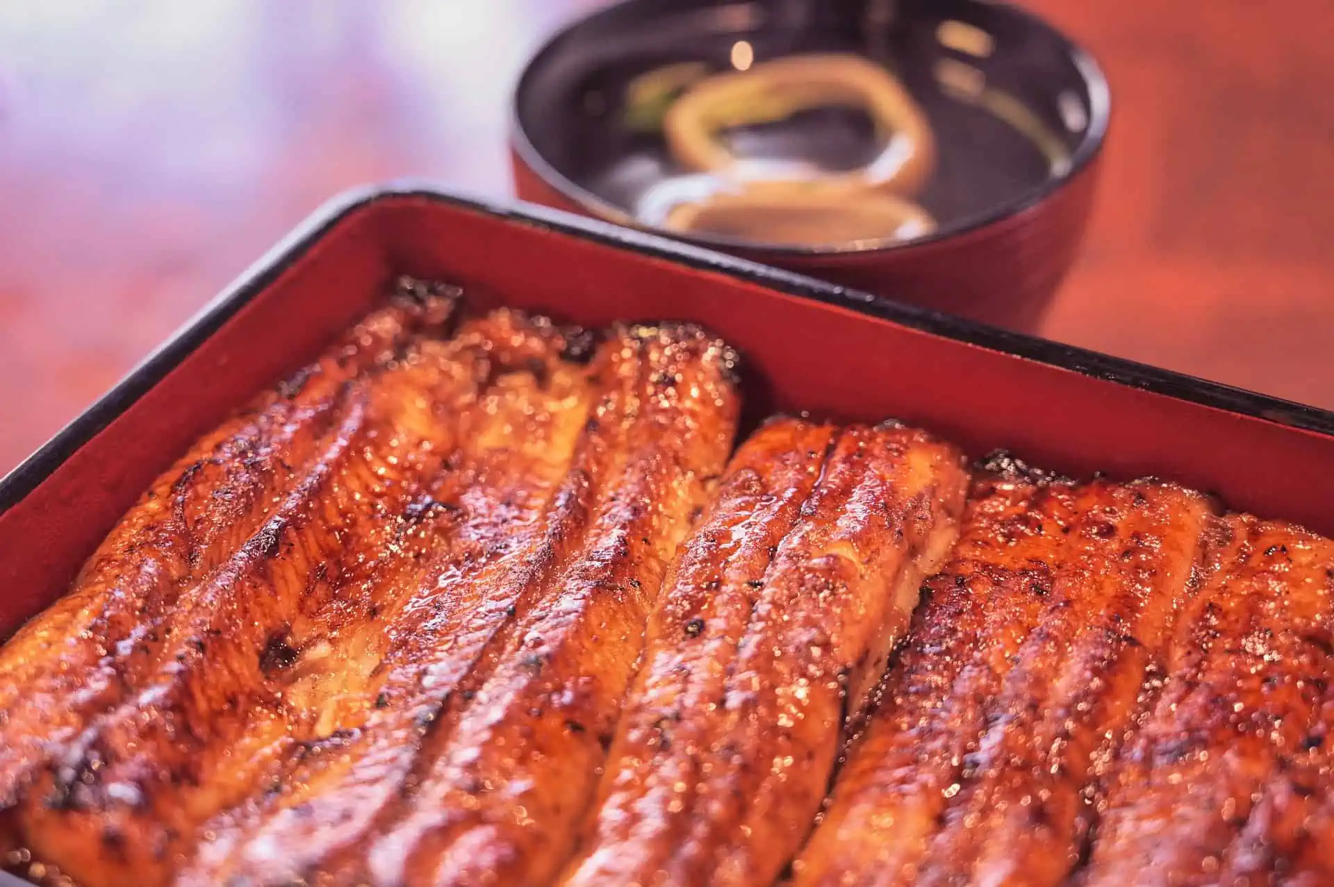 Unagi - eel meal in Japan