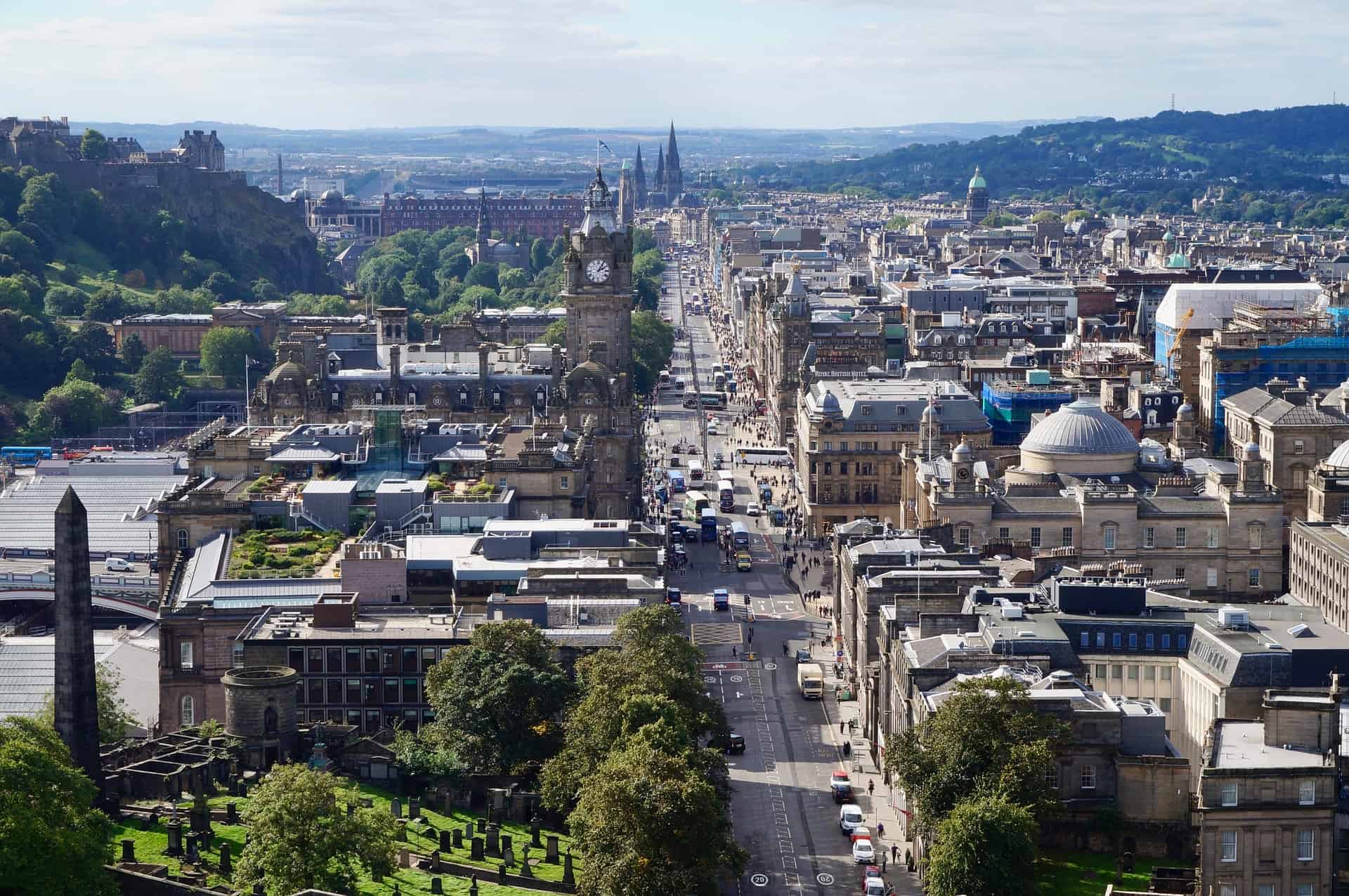 Edinburgh in Scotland, UK.