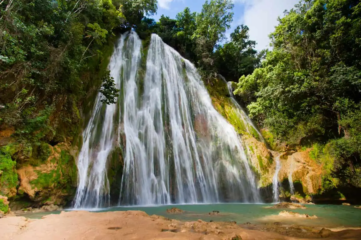 The El Limon waterfall in the Dominican Republic - Flickr Dustan Sept.