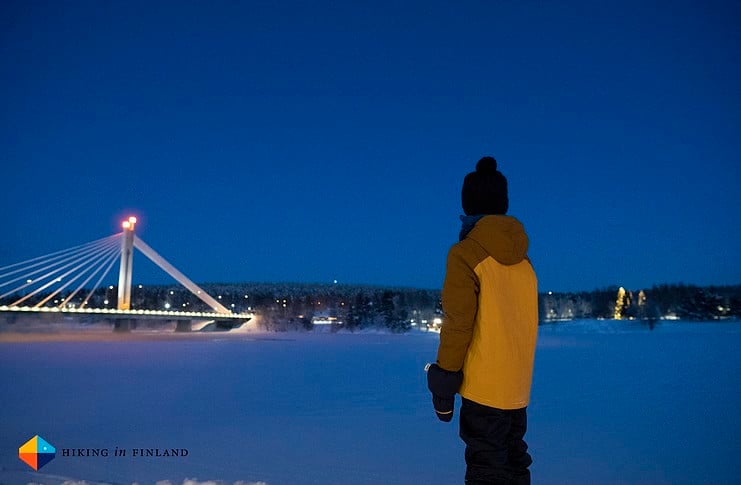 Discover Rovaniemi: Slow Travel in the Heart of Finnish Lapland Taking in the Rollo Views in Rovaniemi, Finland.