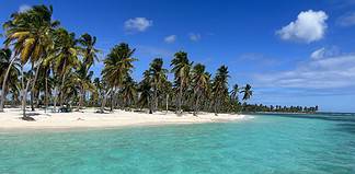 Saona Island: A Paradise Unveiled – Discovering the Hidden Gems Canto de la Playa on Saona Island in the Dominican Republic.