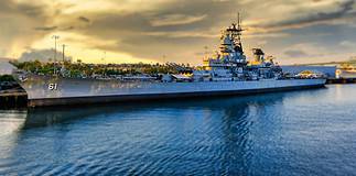 How to Get Tickets to the Battleship USS Iowa Museum Sunset at the USS Iowa in Los Angeles.