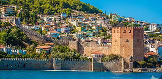 A Complete Guide to Visiting Alanya Castle Alanya castle coastline view.