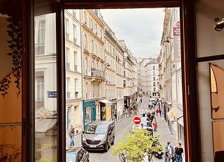 Things To Do in Montmartre View onto a street in Montmartre, Paris, France.