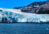 The Magic of a Day Cruise at Kenai Fjords National Park, Alaska Day cruise to the Aialik glacier in the Kenai Fjords National Park in Alaska, USA.