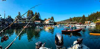 How to Plan a Trip to Alaska: The Ultimate Guide on What You Need to Know Water front concert Seldovia, Alaska, USA.