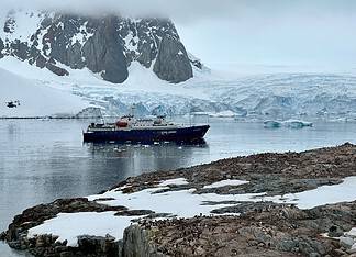 How to Plan a Trip to Antarctica The MV Plancius in the Antarctica. How to plan a trip to Antarctica.