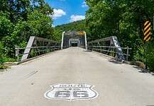 Money-Saving Tips for Your Next Trip Stateside The Devil's Elbow Bridge in Missouri on Route 66.