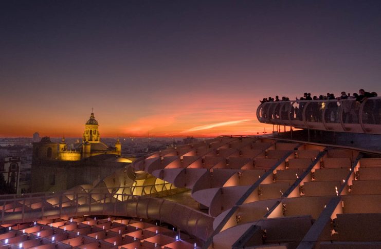 Seville: The Most Romantic City in Spain Metropol Parasol (Setas de Sevilla) Photo: Inbal Cabiri