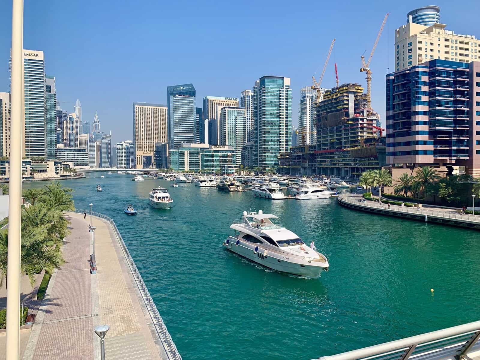 - Driving Dubai: Your Key to Exploring the City in Style Yachts at the marina in Jumeirah, Dubai.