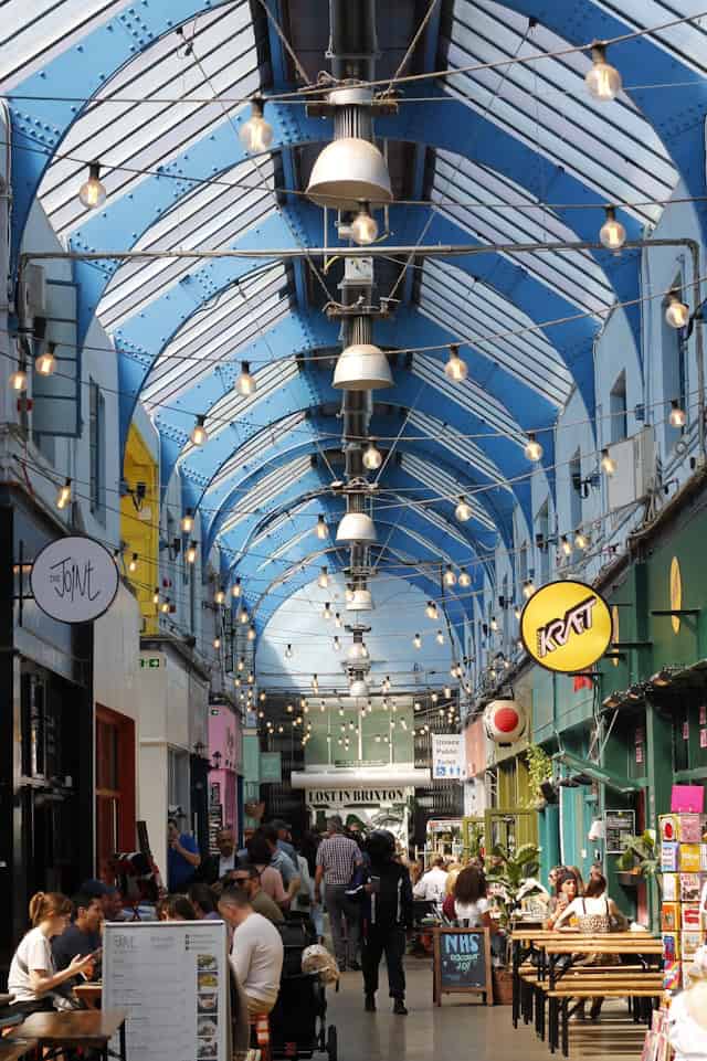 Brixton market for international food in London