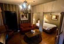 Where to Stay in Québec’s Maritime Regions My room at the Auberge sous les Arbres in Gaspe, Quebec, Canada.