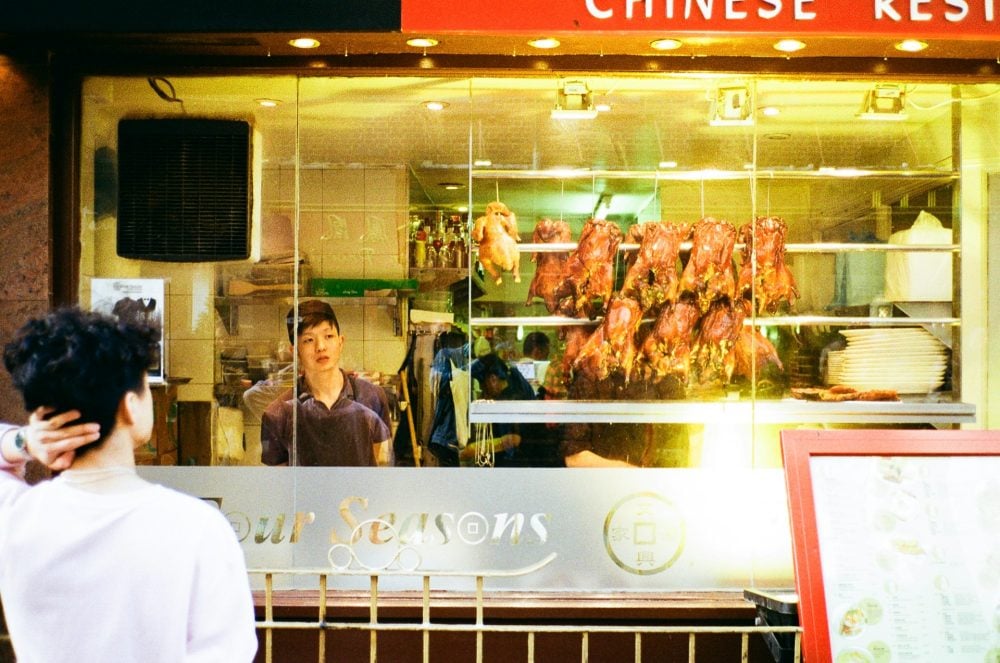 Roast Duck at the Four Seasons in Chinatown, London