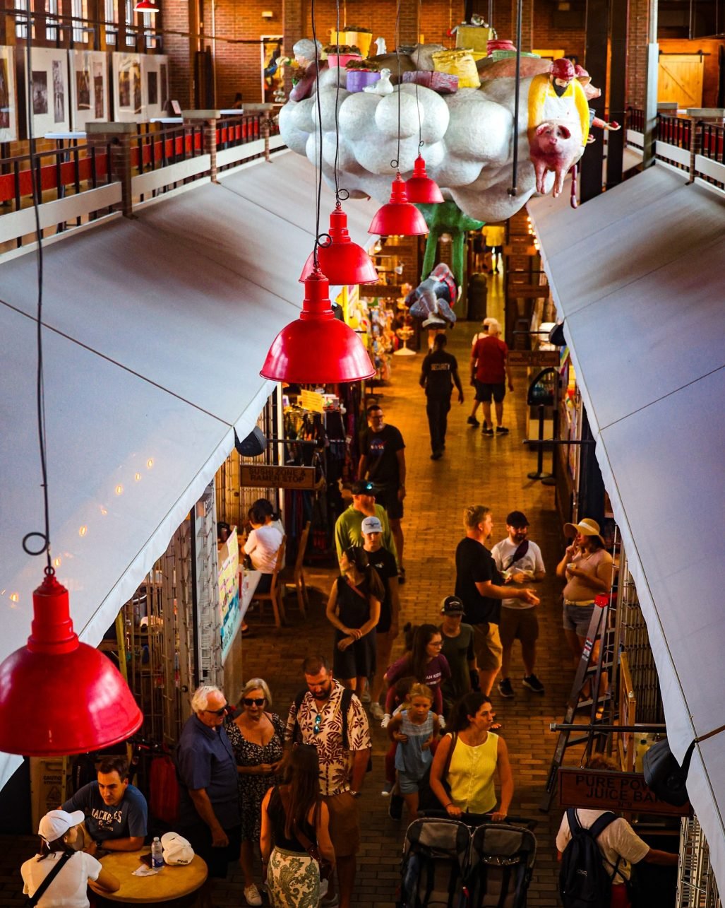 ByWard Market in Ottawa, Canada.