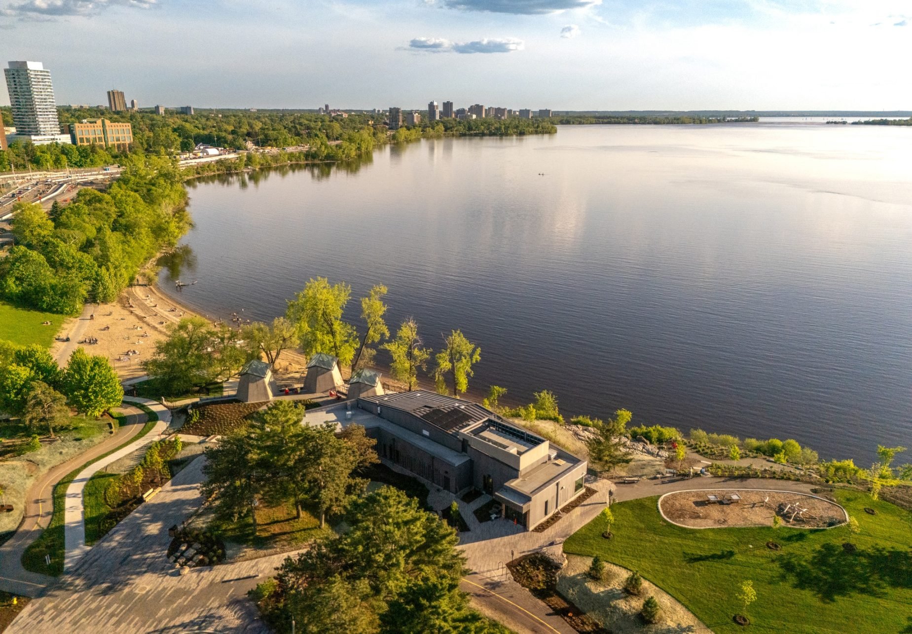 Major's Hill Park in Ottawa, Canada.