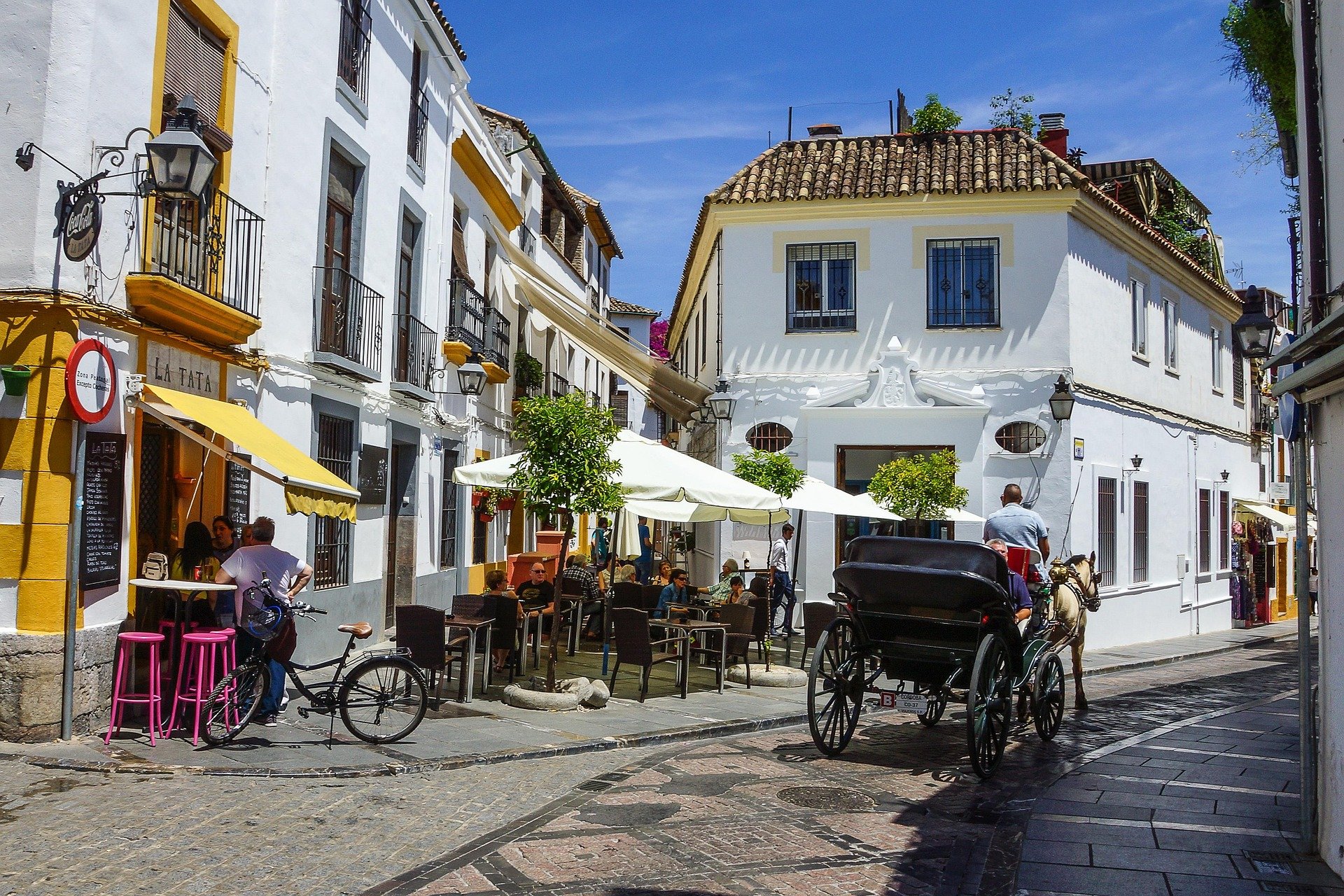 Street in Cordoba, Spain.