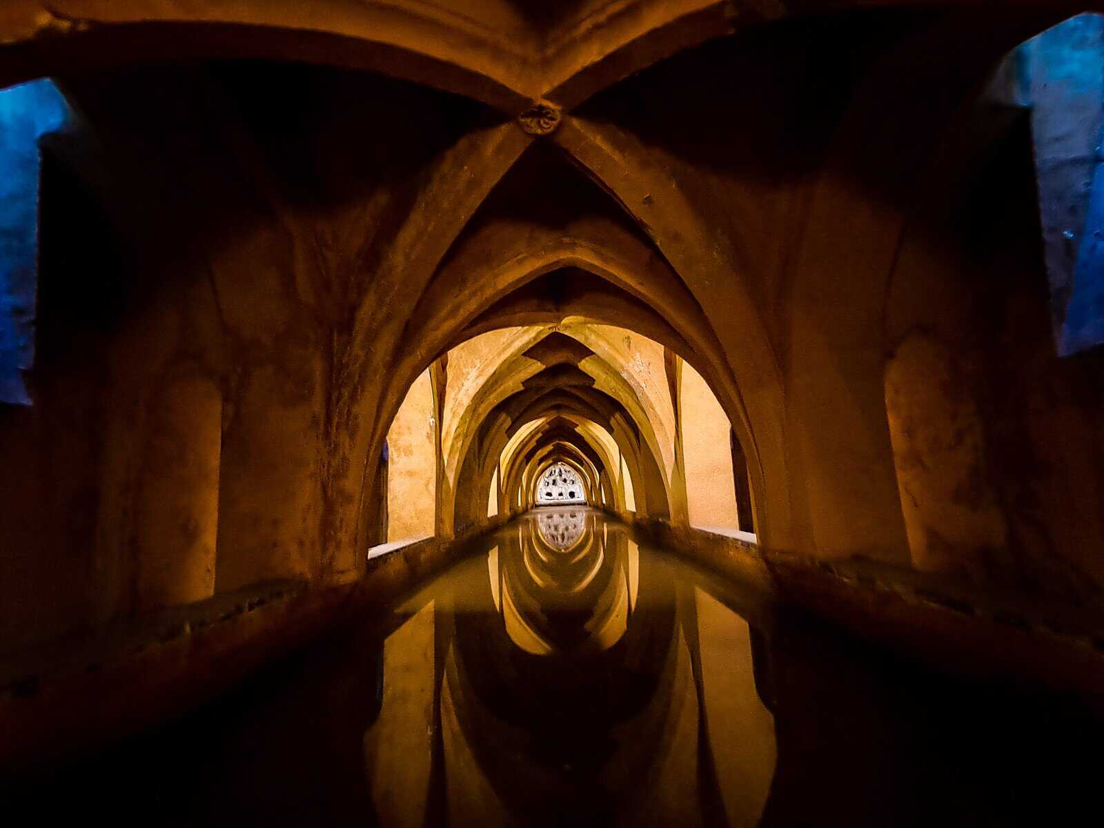 - Discover the Royal Alcazar of Seville: Get an Exclusive Early Access The Baths of Lady Maria de Padilla in the Alcazar in Seville, Spain. Becki Rendell from TheSevilleGuide.com.