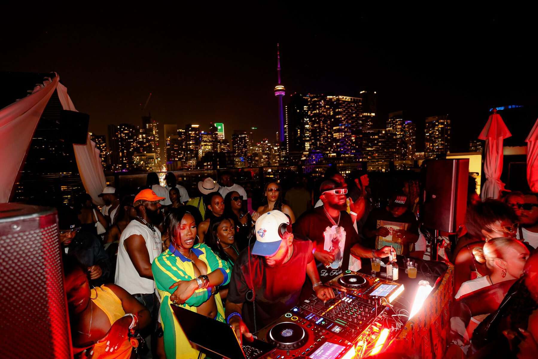 Lavelle rooftop in Toronto, Canada.