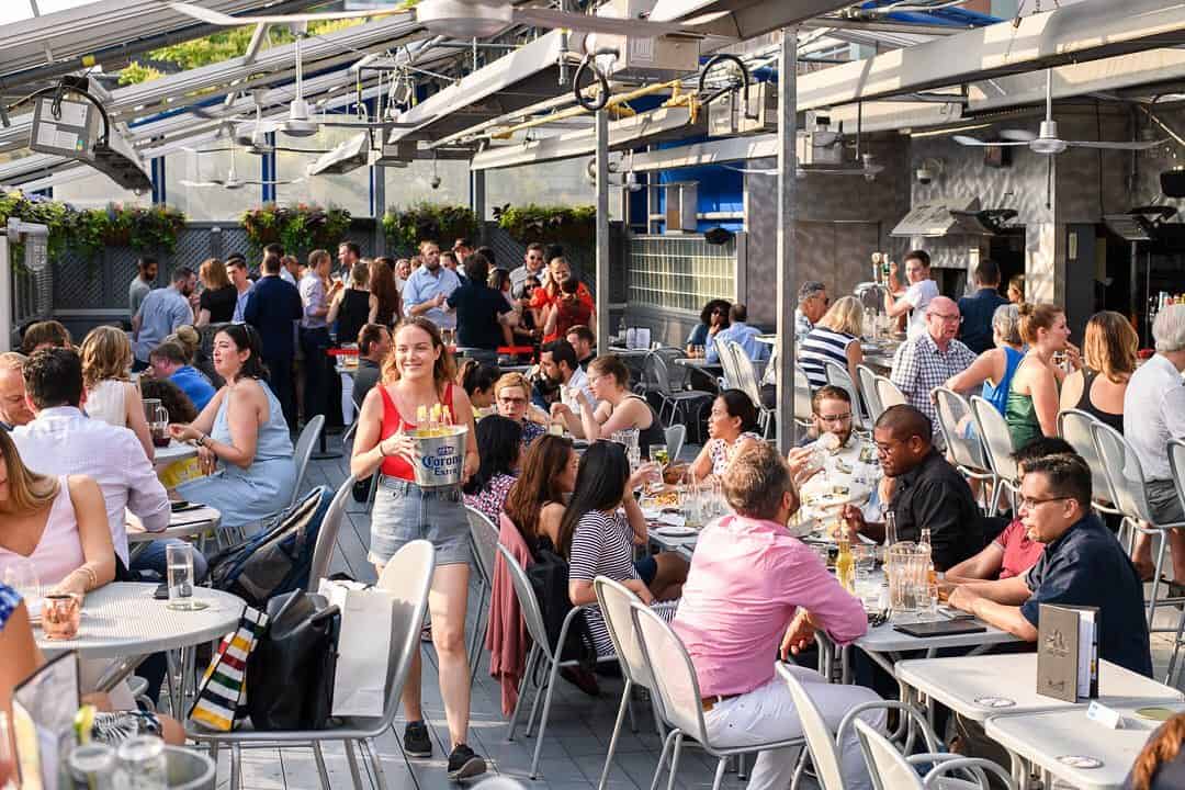 The Flight Deck at the Pilot bar in Toronto, Canada.