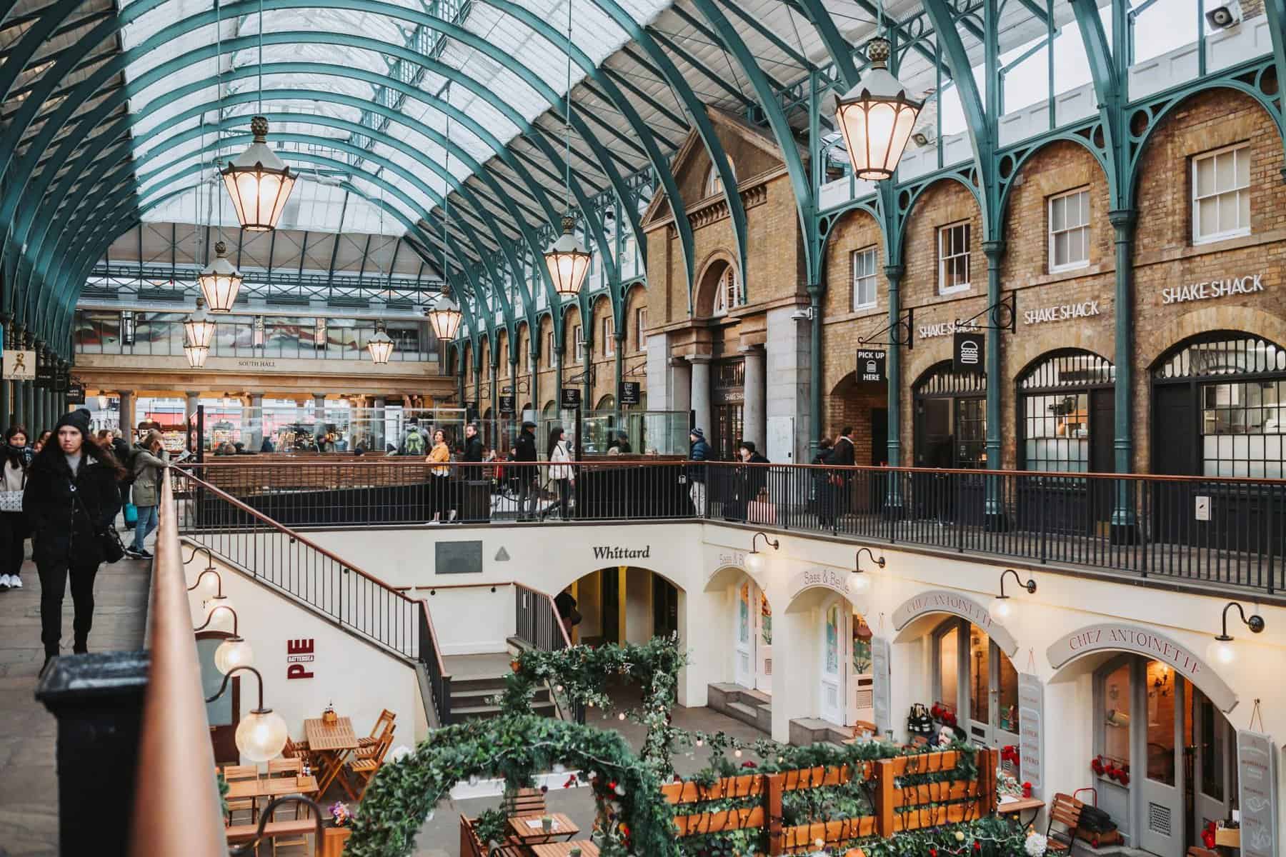 Covent Garden in London, UK