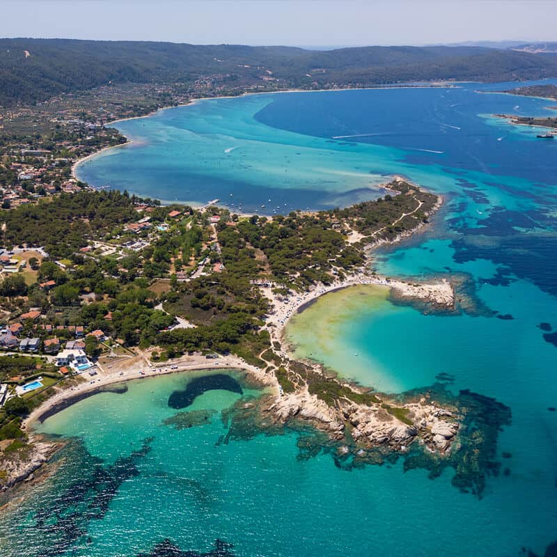 Halkidiki, hiking trails in Northern Greece