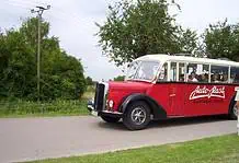 Why Coach Travel is the Ultimate Group Adventure Choice (And Your Planet Will Thank You) German nostalgia bus.