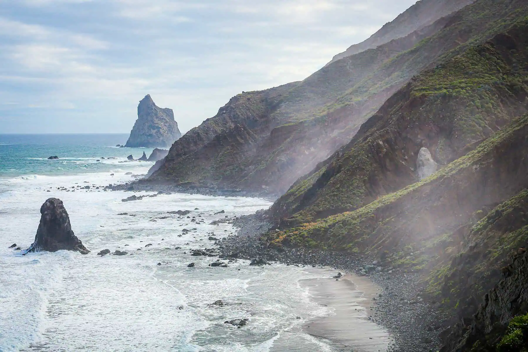 Playa de Benijo in Tenerife, Spain. Pic by David Cerini -unsplash.