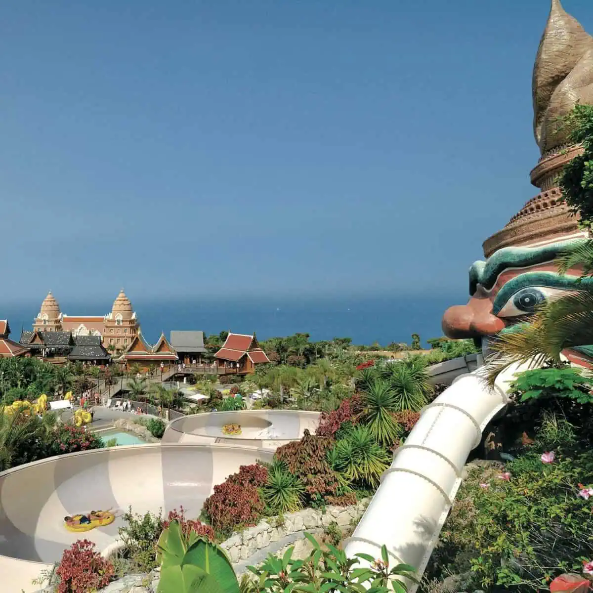 Siam Park at Costa Adeje in Tenerife, Spain.