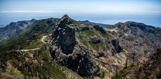 Tenerife Day Trip to La Gomera: Island-Hopping to the Whistling Isle Volcano shaped landscape - La Gomera, Spain.