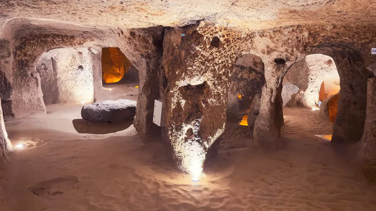 Monasteries of Cappadocia - Underground city