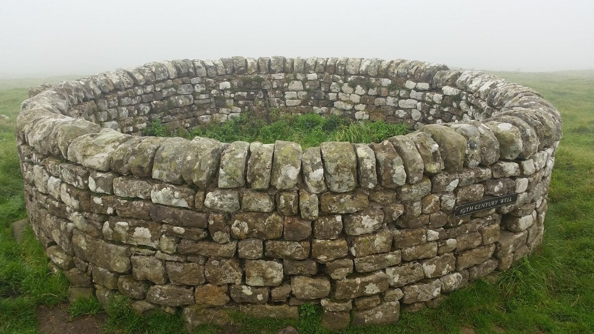 - Where the Roman Empire Ends: Walking Hadrian’s Wall’s Wildest Section Roman Well at the Hadrian's Wall, Northumberland, United Kingdom:
well, hadrian's wall, roman, northumberland, heritage, fog,