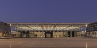 How to Navigate Berlin Brandenburg Airport Without the Stress Berlin Brandenburg Airport at night
