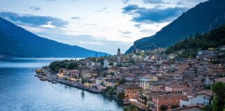 Three Shores, One Lake: Finding Your Own Rhythm on Lake Garda Limone Sul Garda at Lake Garda, Italy.