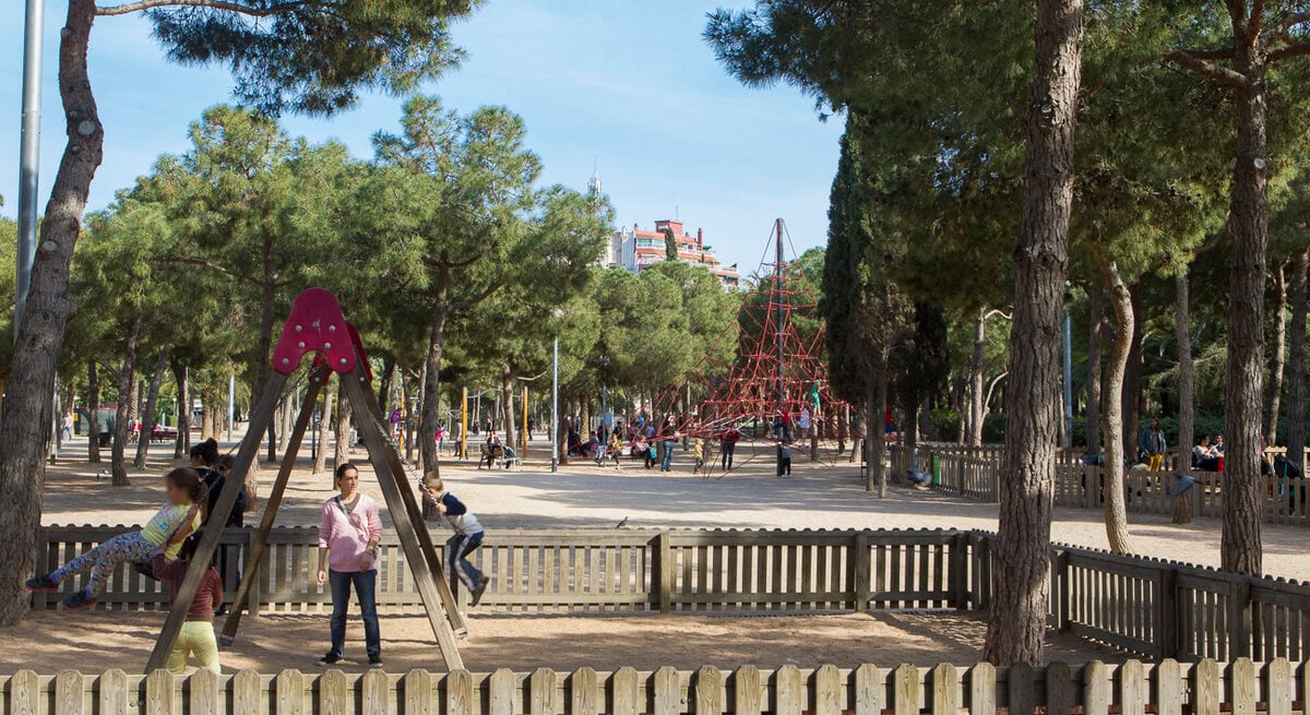 Parc de Joan Miró, Barcelona, Spain