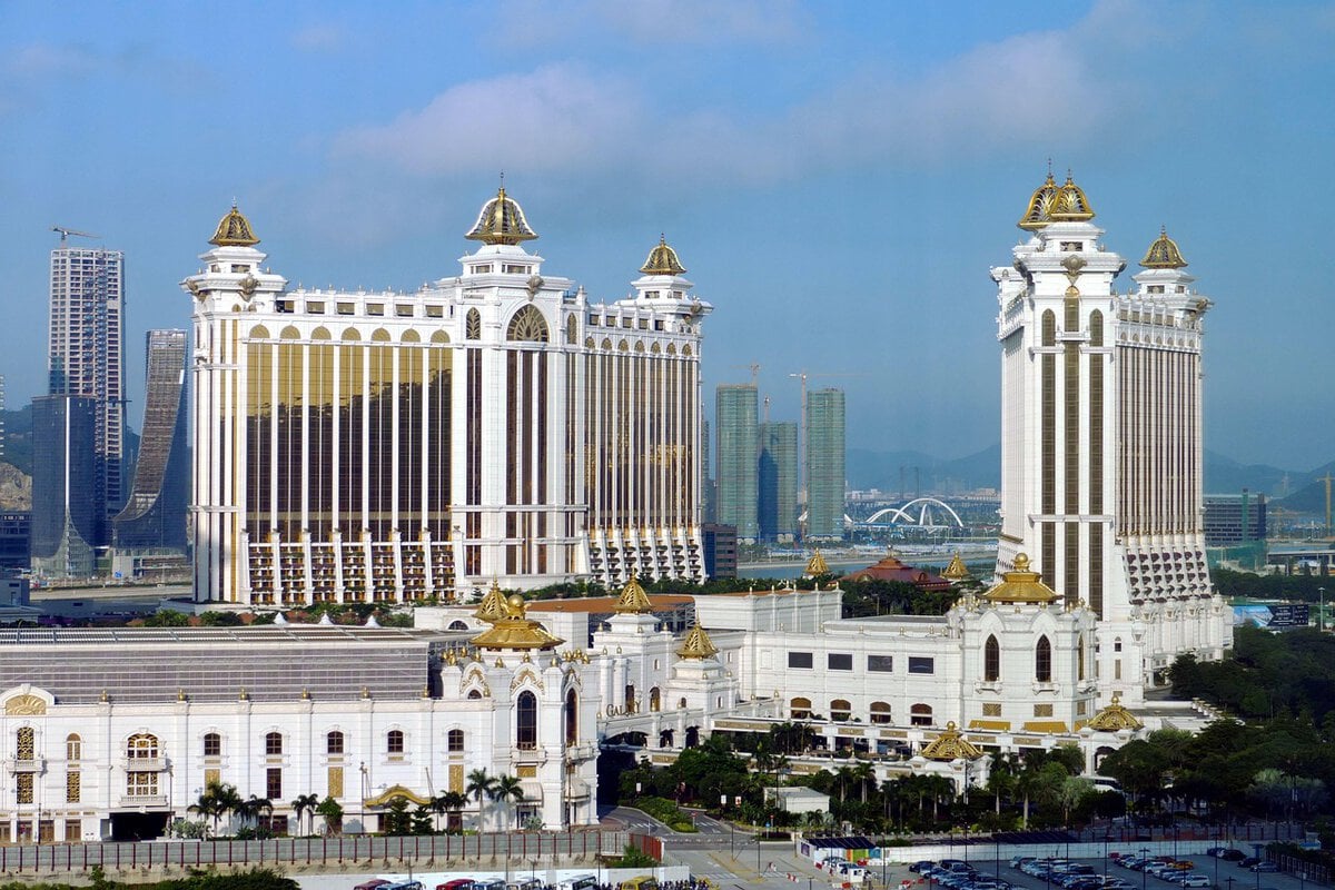 Casino in Macau, China.