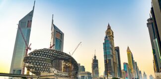 Driving Through Dubai: A Different Way to Discover the City Sheikh Zayed Rd, Dubai, United Arab Emirates. Photo darcey-beau -unsplash