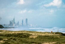 Why Travelers Are Switching to a Prepaid eSIM for Australia Skyscrapers at the Australian Gold Coast.