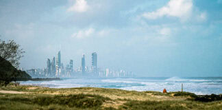 Why Travelers Are Switching to a Prepaid eSIM for Australia Skyscrapers at the Australian Gold Coast.