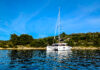 A Week on a Catamaran in Croatia: Slow Sailing from Split to Hvar Our MoreSailing catamaran Lagoon 42 in the Mala Luka Bay, Croatia.