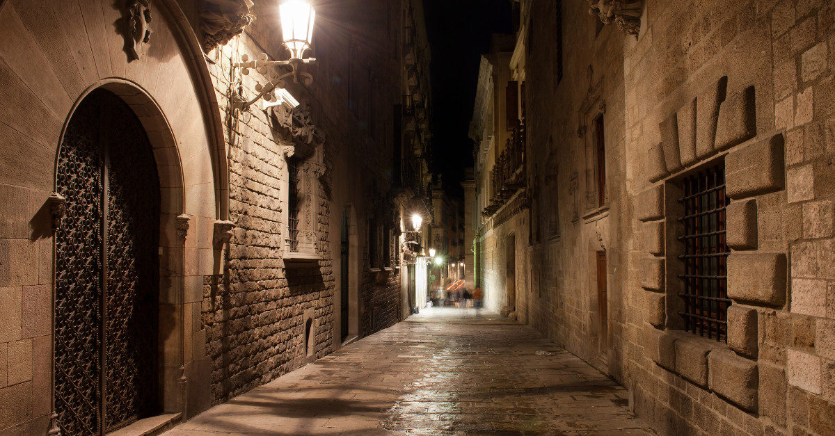 El Born in Barcelona, Spain