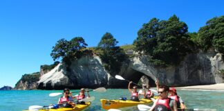 The Cathedral Cove Kayak Tour That Lands You Where No One Else Can