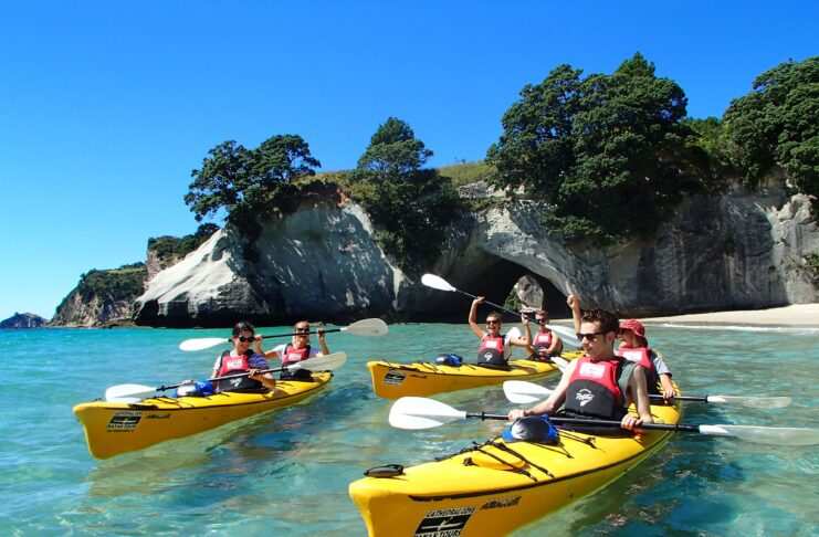 The Cathedral Cove Kayak Tour That Lands You Where No One Else Can