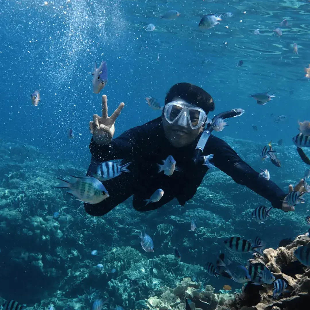 Tunku Abdul Rahman Marine Park island hopping