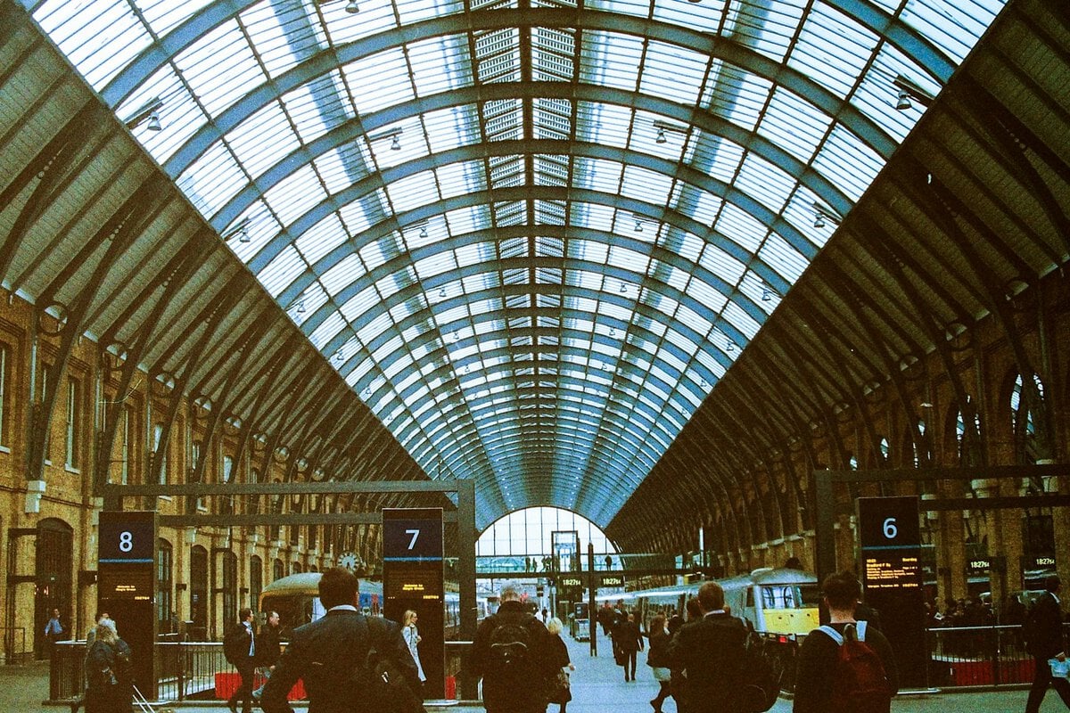 - How to See a UK City Without Hitting the Afternoon Wall Train station King's Cross in London, UK; Pic via bds-photo -unsplash