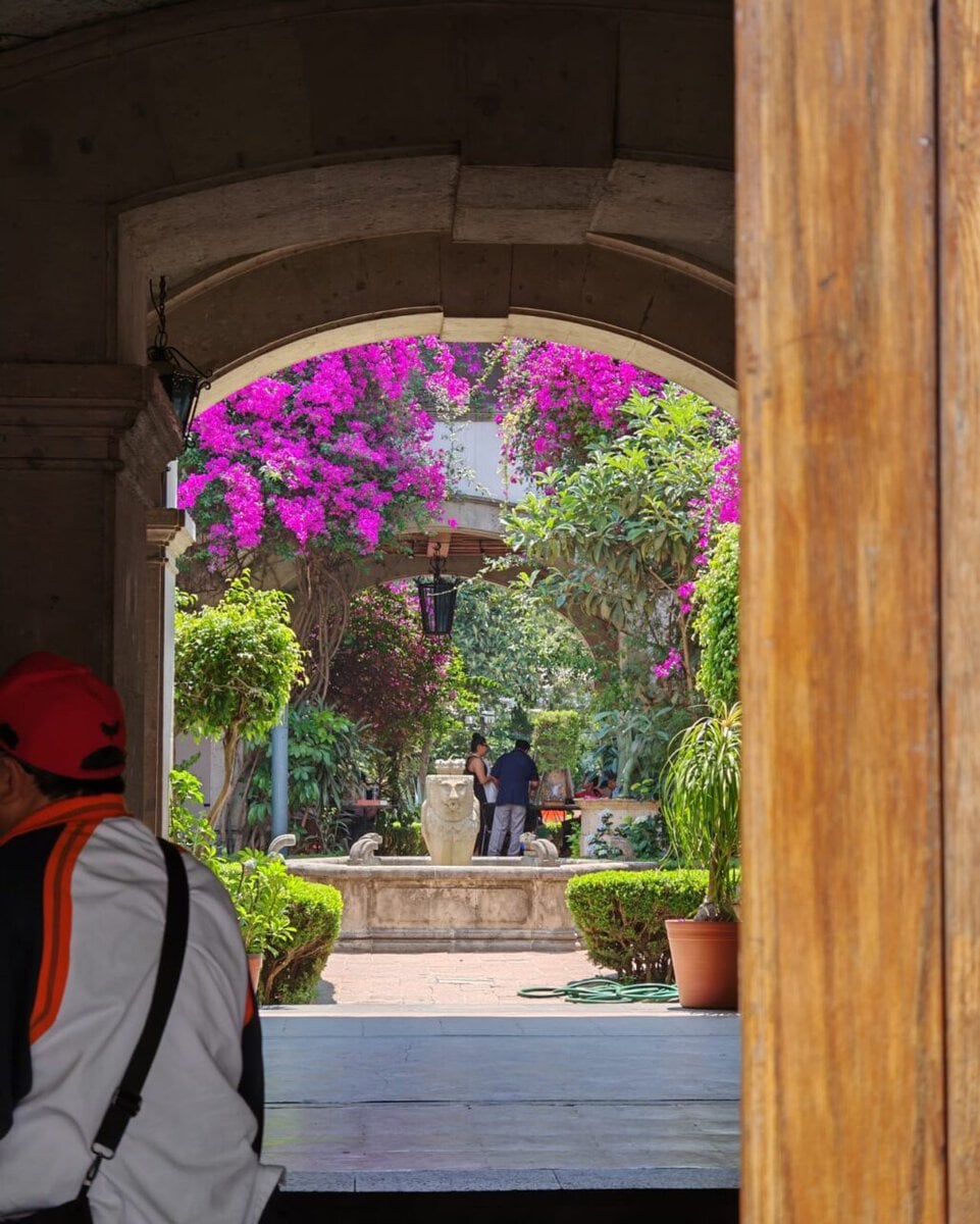 Streets in Miguel Hidalgo District, Mexico City, Mexico